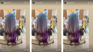 Sane shares new hairstyle on her Instagram story.